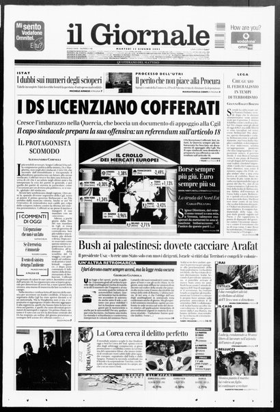 Il giornale : quotidiano del mattino